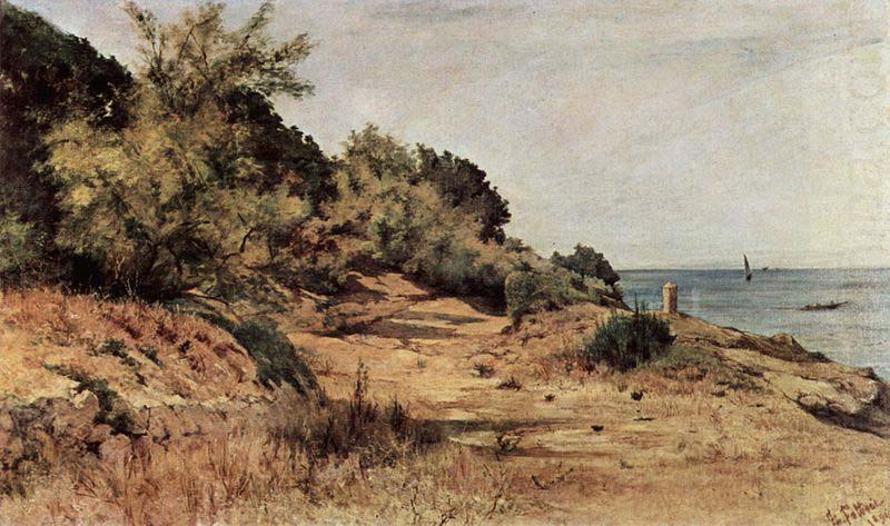 Bewaldeter Strand, Giovanni Fattori